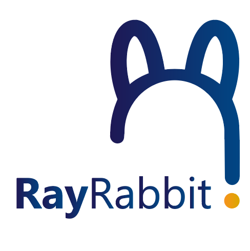 Logotipo final de Ray Rabbit